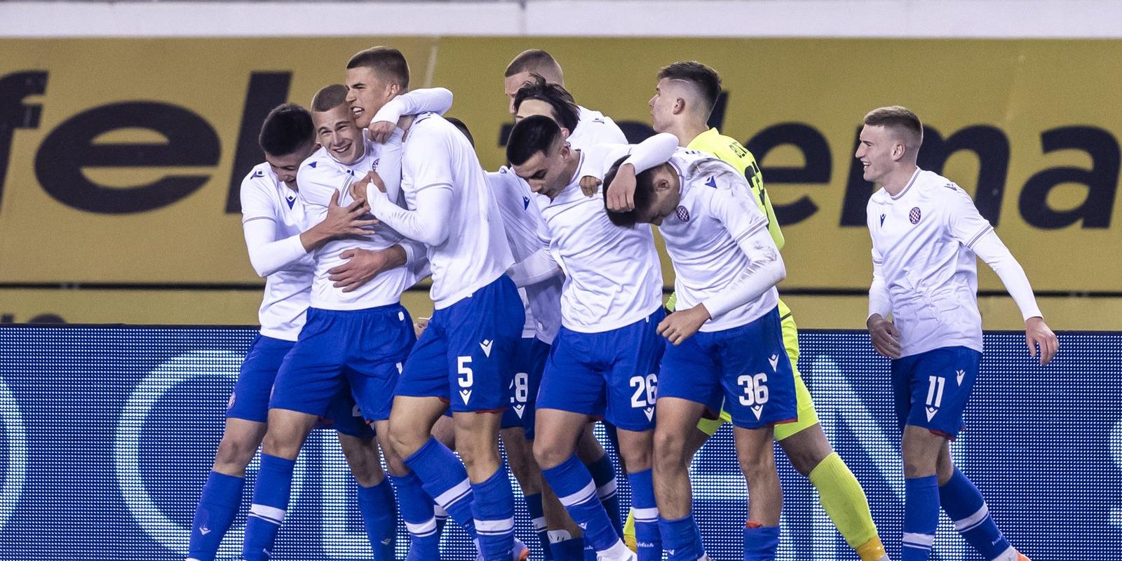 Split: Utakmica doigravanja juniorske Lige prvaka: Hajduk-Sahtar