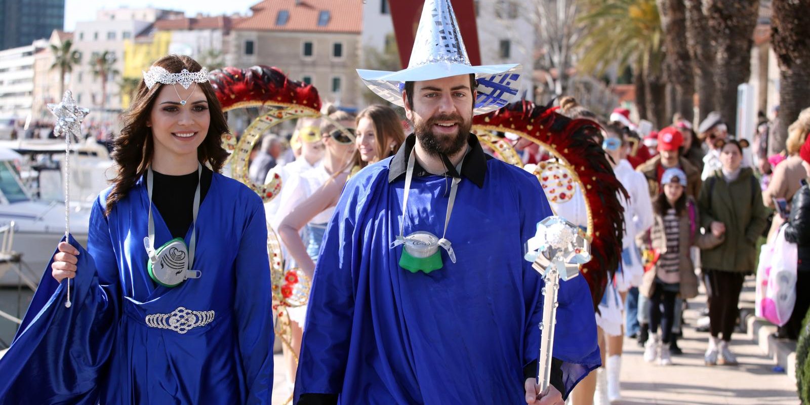 Split: Krnjevalska povorka Zapadnom obalom