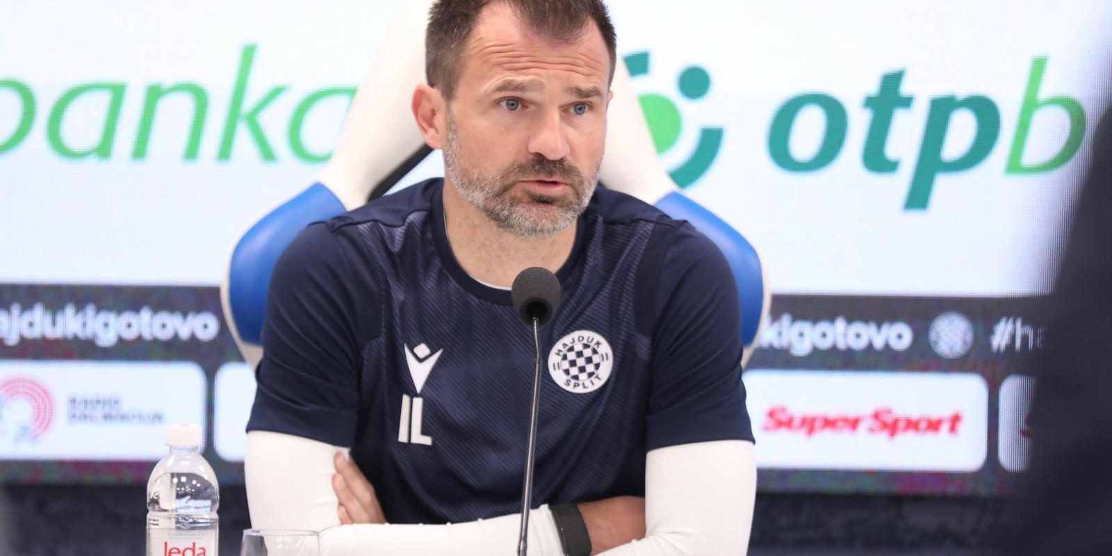 Split: Ivan Leko održao konferenciju za medije uoči derbija protiv Dinama