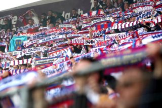 Ženeva: Navijači na utakmici finala Lige prvaka mladih između AZ Alkmaara i Hajduka
