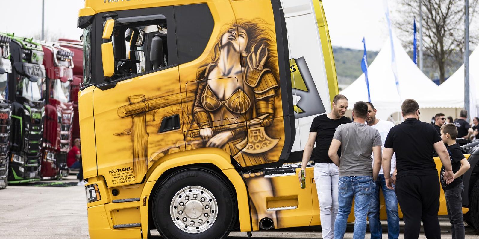 U Dugopolju održan Truck show Dalmacija
