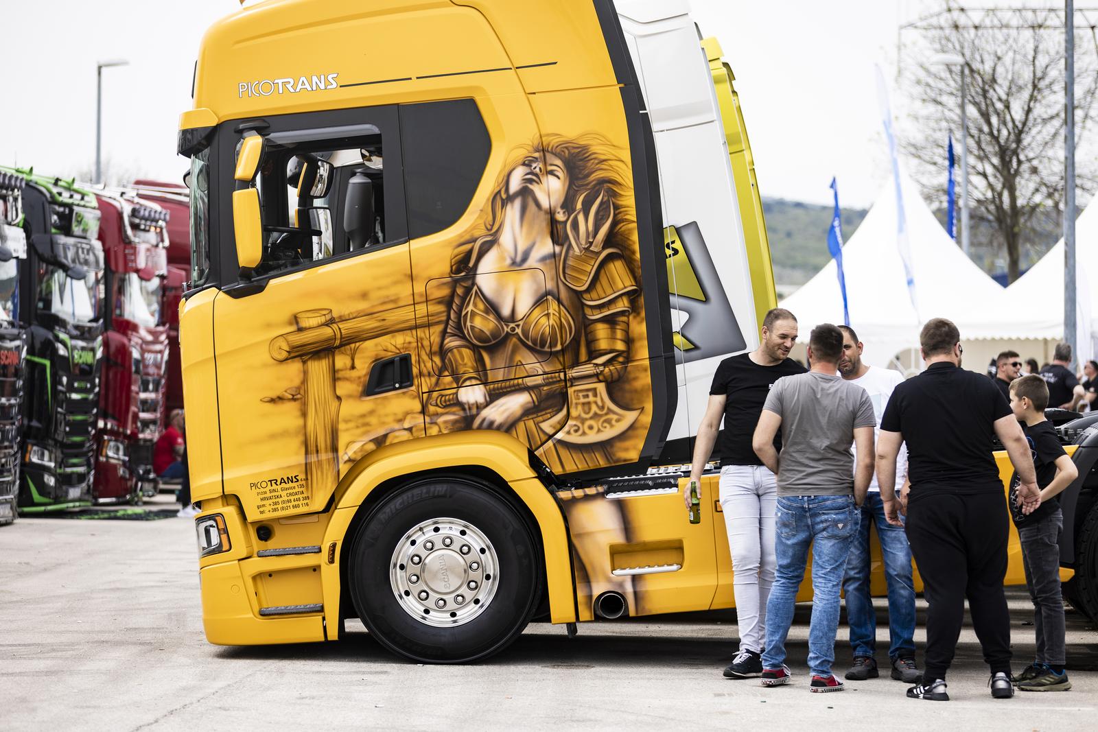 U Dugopolju održan Truck show Dalmacija