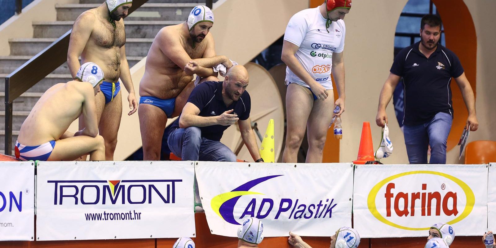 Split: Treća utakmica finala prvenstva Hrvatske između Jadrana i Jug