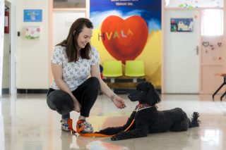 Split: KBC Split prva je bolnica u Hrvatskoj koja ima vlastitog terapijskog psa Doru