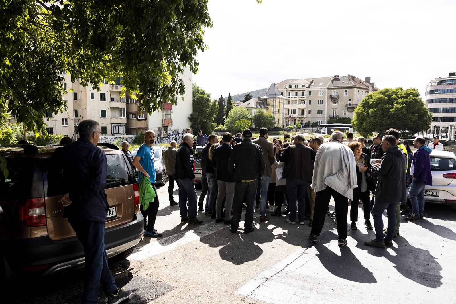 Split: Održan prosvjed zbog gradnje Small Malla