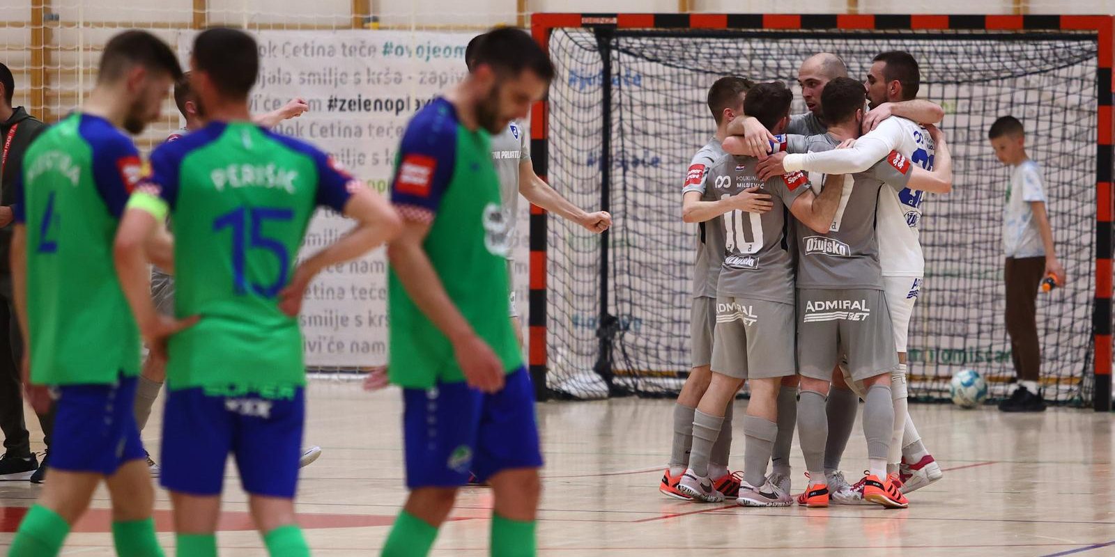 Omiš: Druga utakmica finalne serije 1.HMNL između Olmissuma i Futsal Dinama
