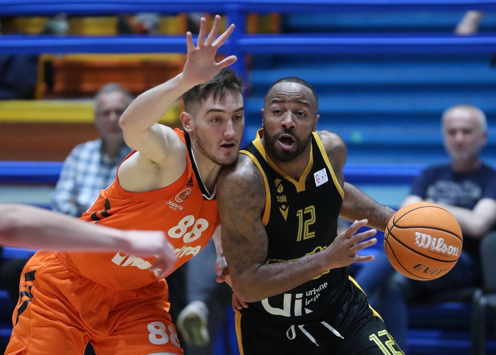 Zagreb: Druga utakmica polufinala HT Premijer lige između Cedevite Junior i Splita