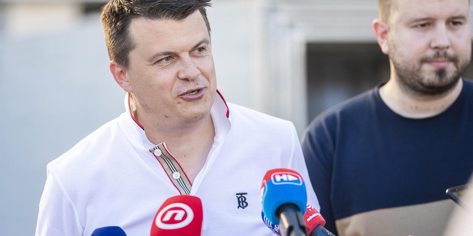 Split: Trener Hajduka Valdas Dambrauskas i sportski direktor Mindaugas Nikolicius dali su izjave uoči okupljanja igrača Hajduka