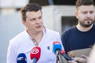 Split: Trener Hajduka Valdas Dambrauskas i sportski direktor Mindaugas Nikolicius dali su izjave uoči okupljanja igrača Hajduka