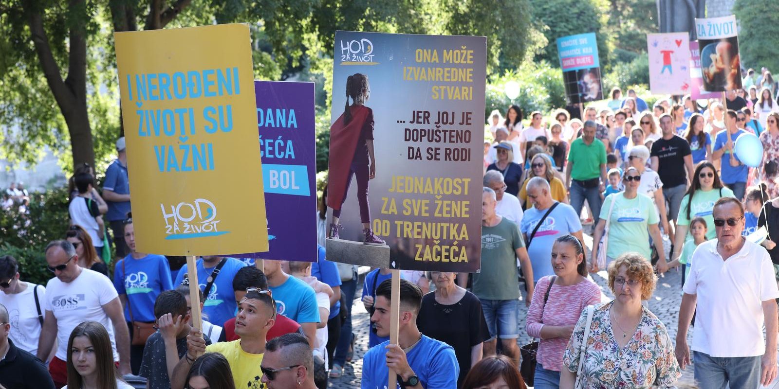 Počeo Hod za život u Splitu