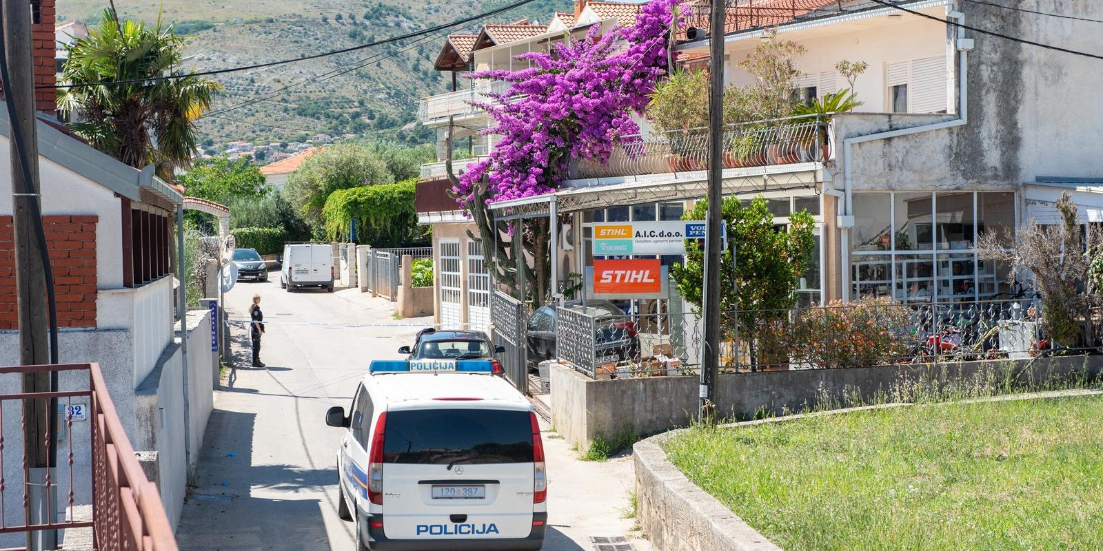 Trogir: Ulica u kojoj je napadač upucao muškarca u glavu i pobjegao