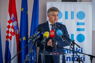 Split: Plenković na svečanosti otvorenja Objedinjenog hitnog bolničkog prijama KBC-a Split