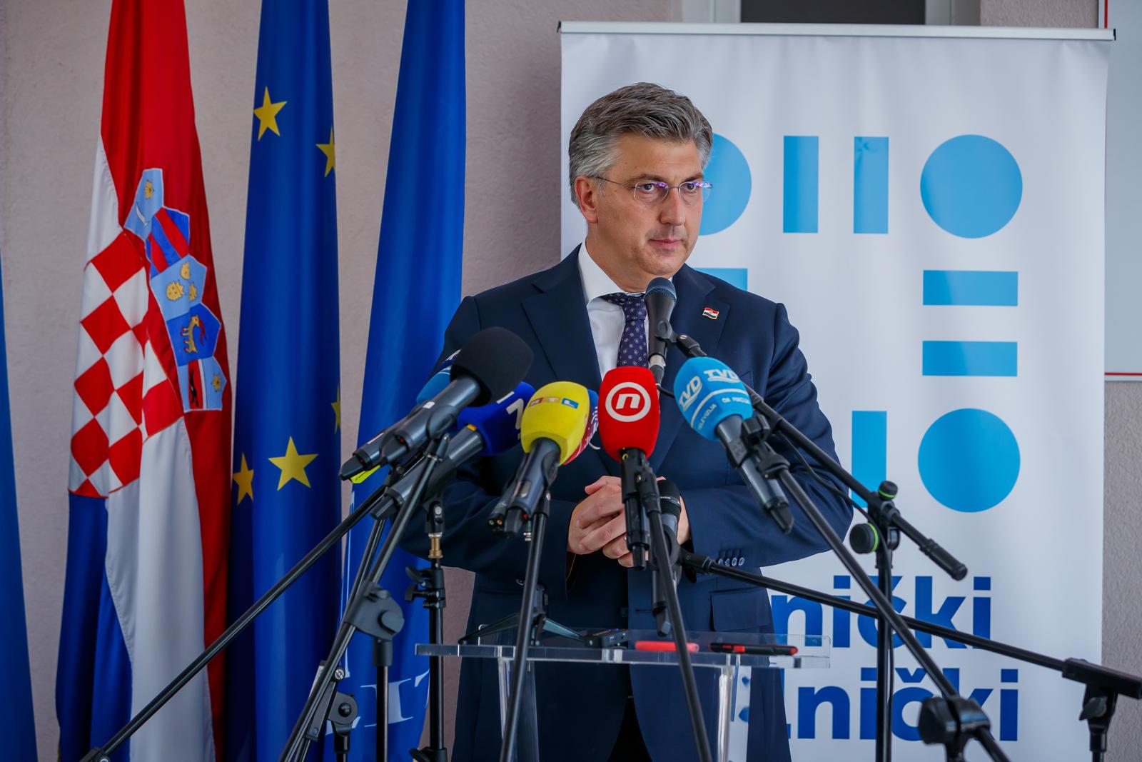 Split: Plenković na svečanosti otvorenja Objedinjenog hitnog bolničkog prijama KBC-a Split