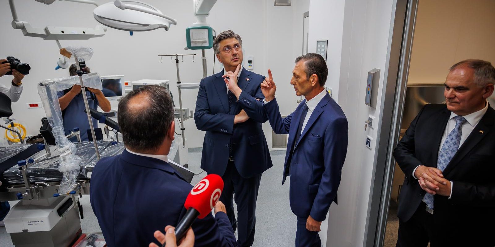 Split: Plenković na svečanosti otvorenja Objedinjenog hitnog bolničkog prijama KBC-a Split