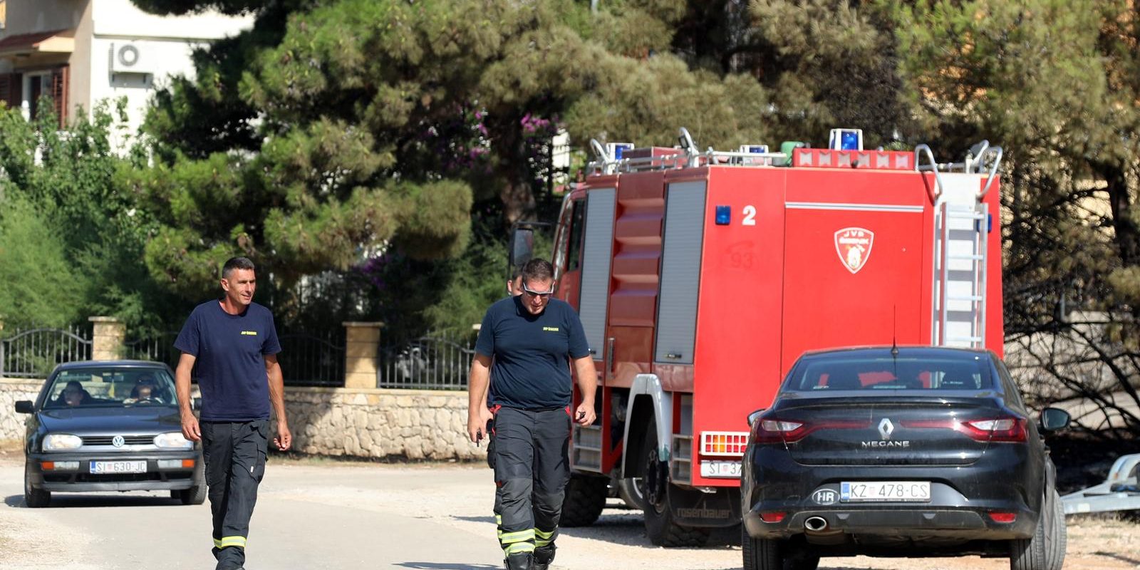 Apokaliptične scene dan nakon velikog požara  kod Grebaštice