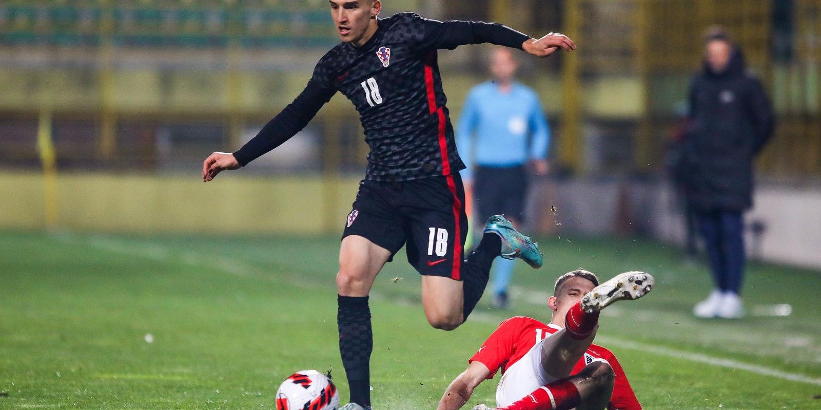 Pula:  Prijateljska nogometna utakmica U21 između reprezentacija Hrvatske i Austrije