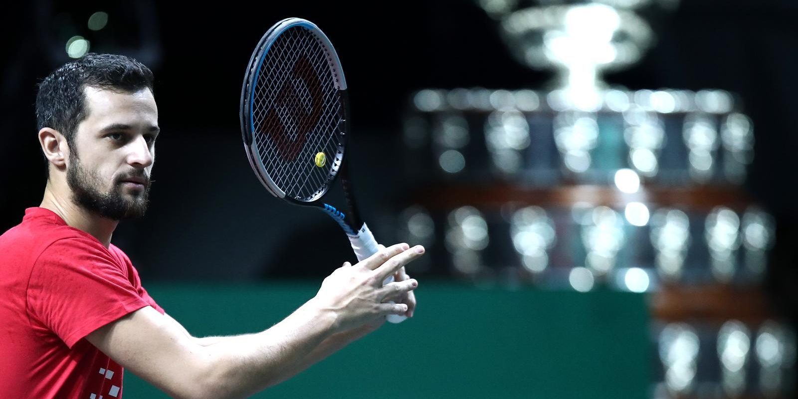 Trening hrvatske reprezentacije na Davis Cupu u Malagi