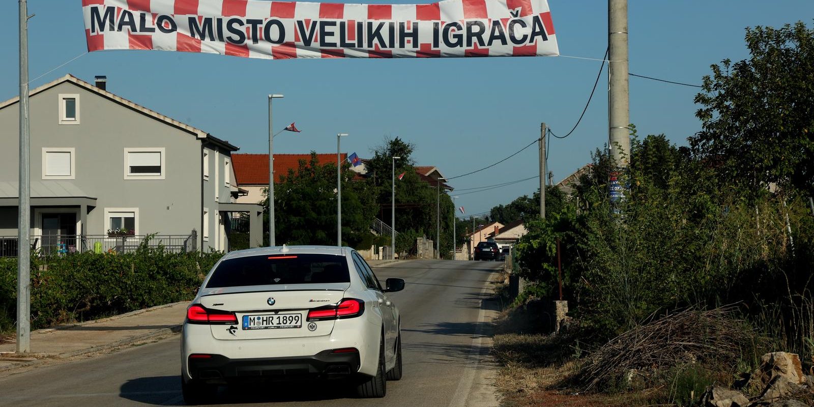 Svečanost u Općini Runovići gdje igra nogometni klub Mračaj