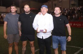 Split: Boro Primorac primio nagradu “Hajdukčko srce” u ime Hajdukove nogometne akademije