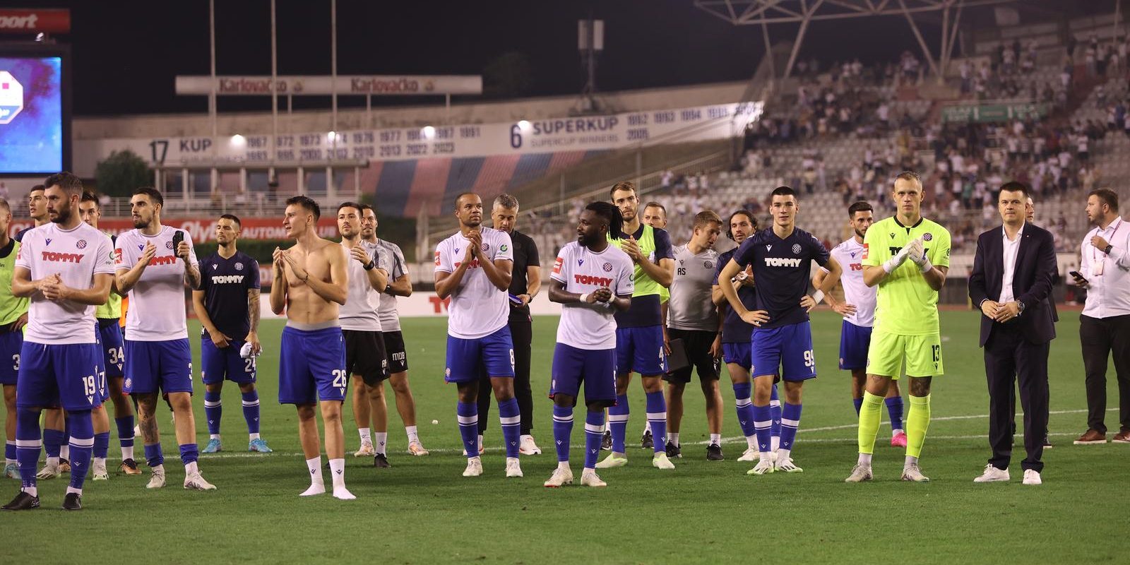 Split: Hajduk i Slaven Belupo  igraju 4. kolo Prve HNL