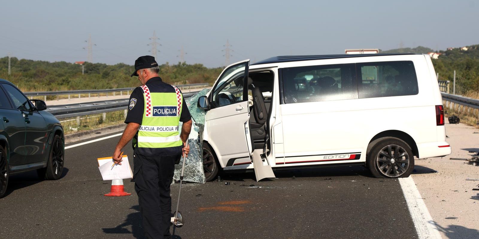U sudaru kombija i kamiona kod Šibenika ozlijeđeno sedam osoba