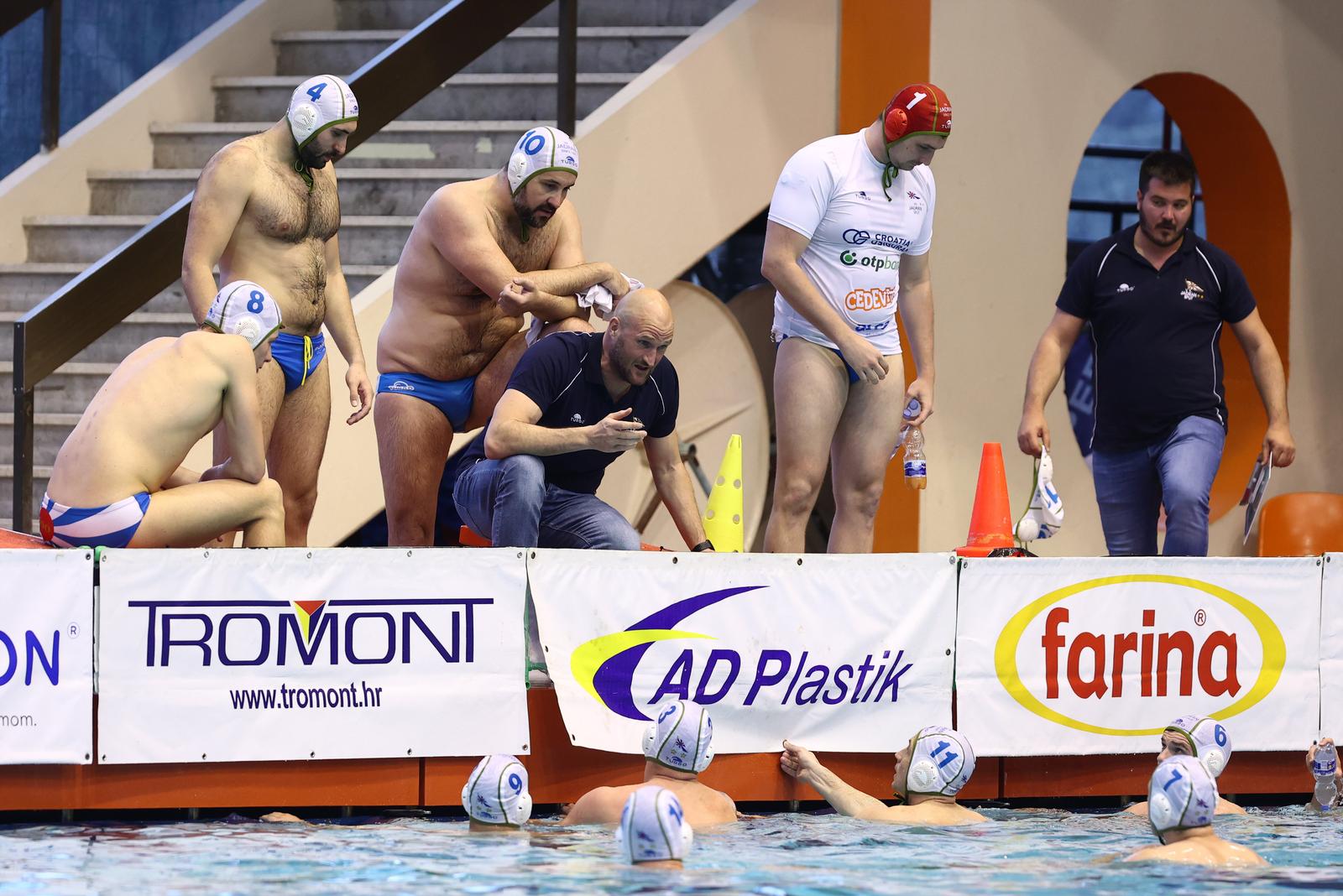 Split: Treća utakmica finala prvenstva Hrvatske između Jadrana i Jug