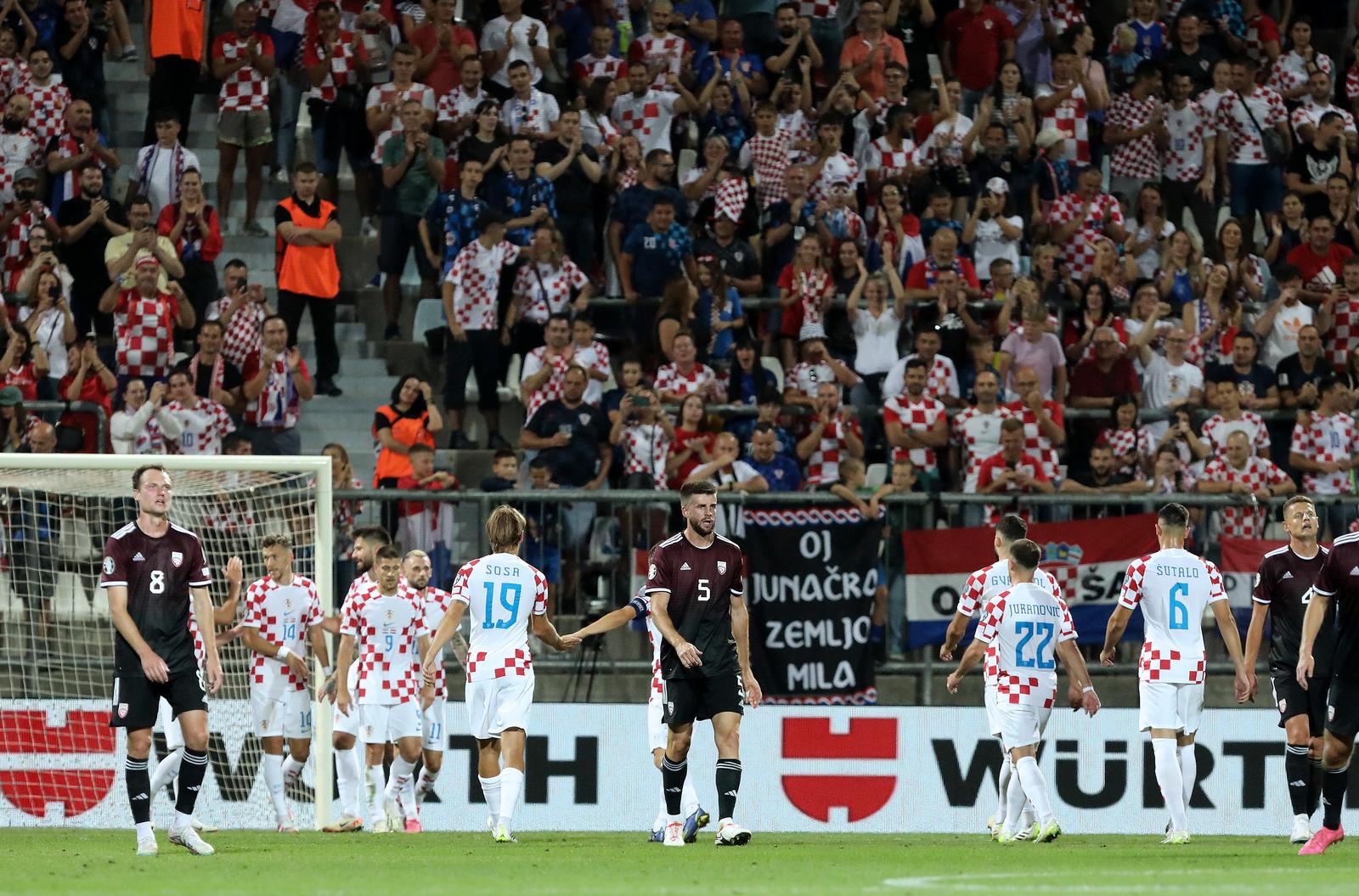 Rijeka: Hrvatska i Latvija igraju kvalifikacijsku utakmicu za EURO 2024