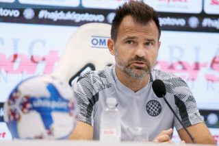 Split: Trener Hajduka Ivan Leko uoči utakmice protiv Gorice održao konferenciju