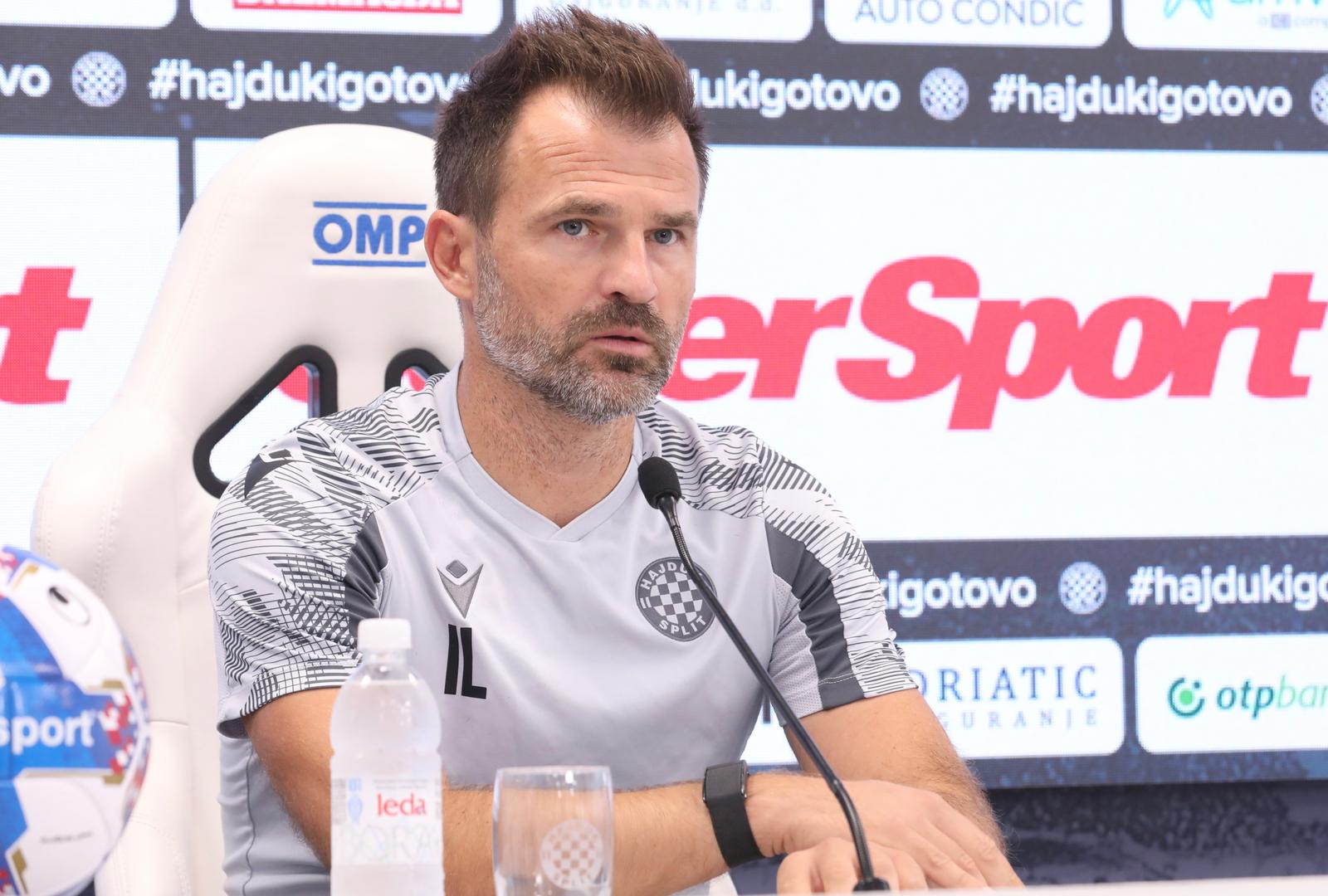 Split: Ivan Leko održao konferenciju za medije i prokomentirao stanje u svlačionici Hajduka