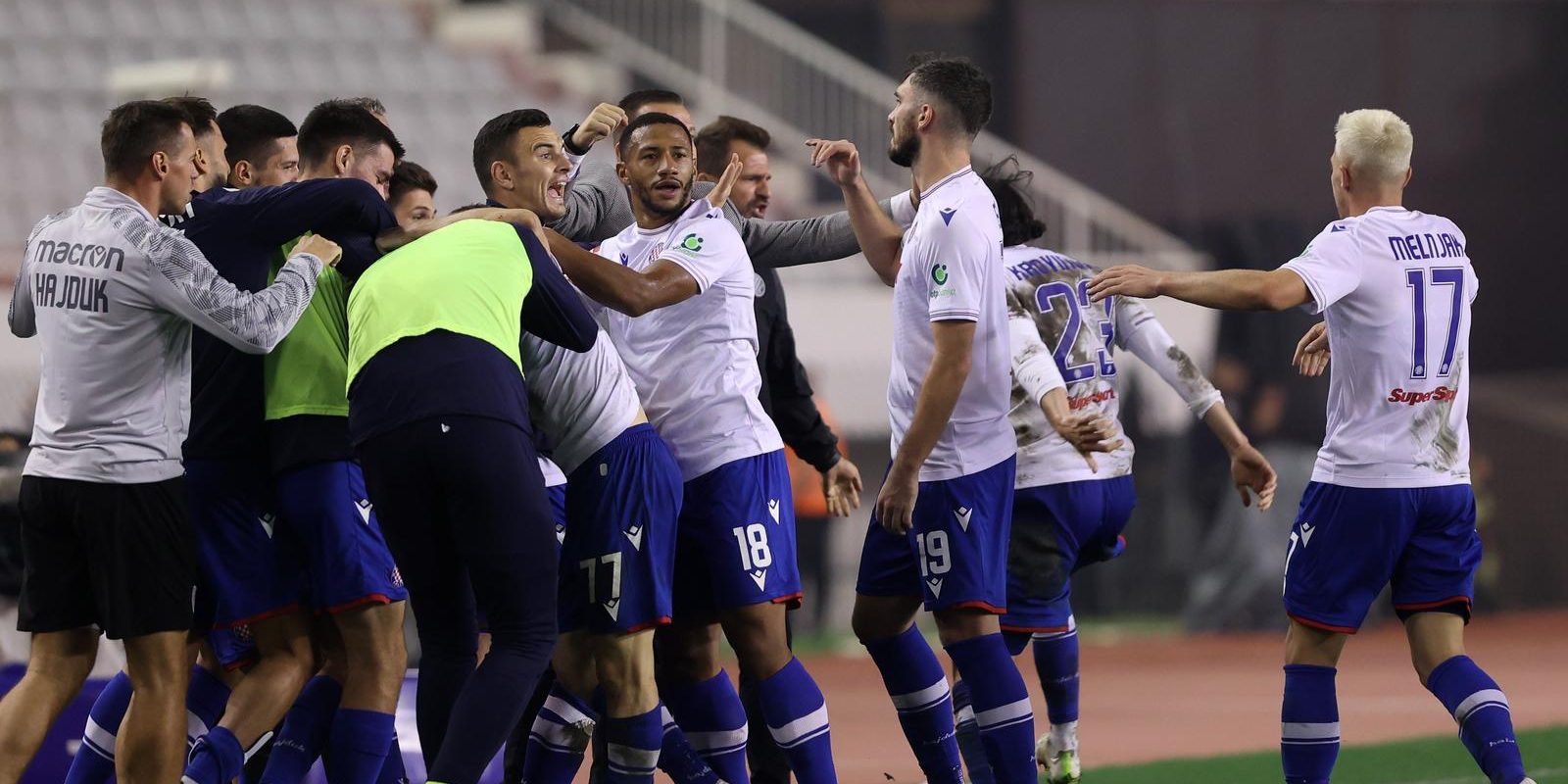 Split: Hajduk i Lokomotiva susreli se u 9. kolu SuperSport HNL-a