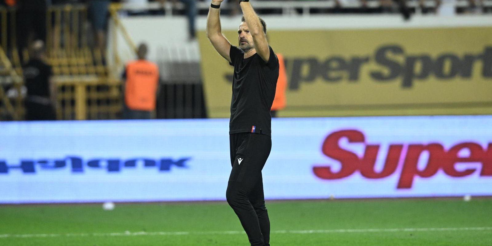 Split: Slavlje igra?a Hajduka nakon pobjede protiv Dinama