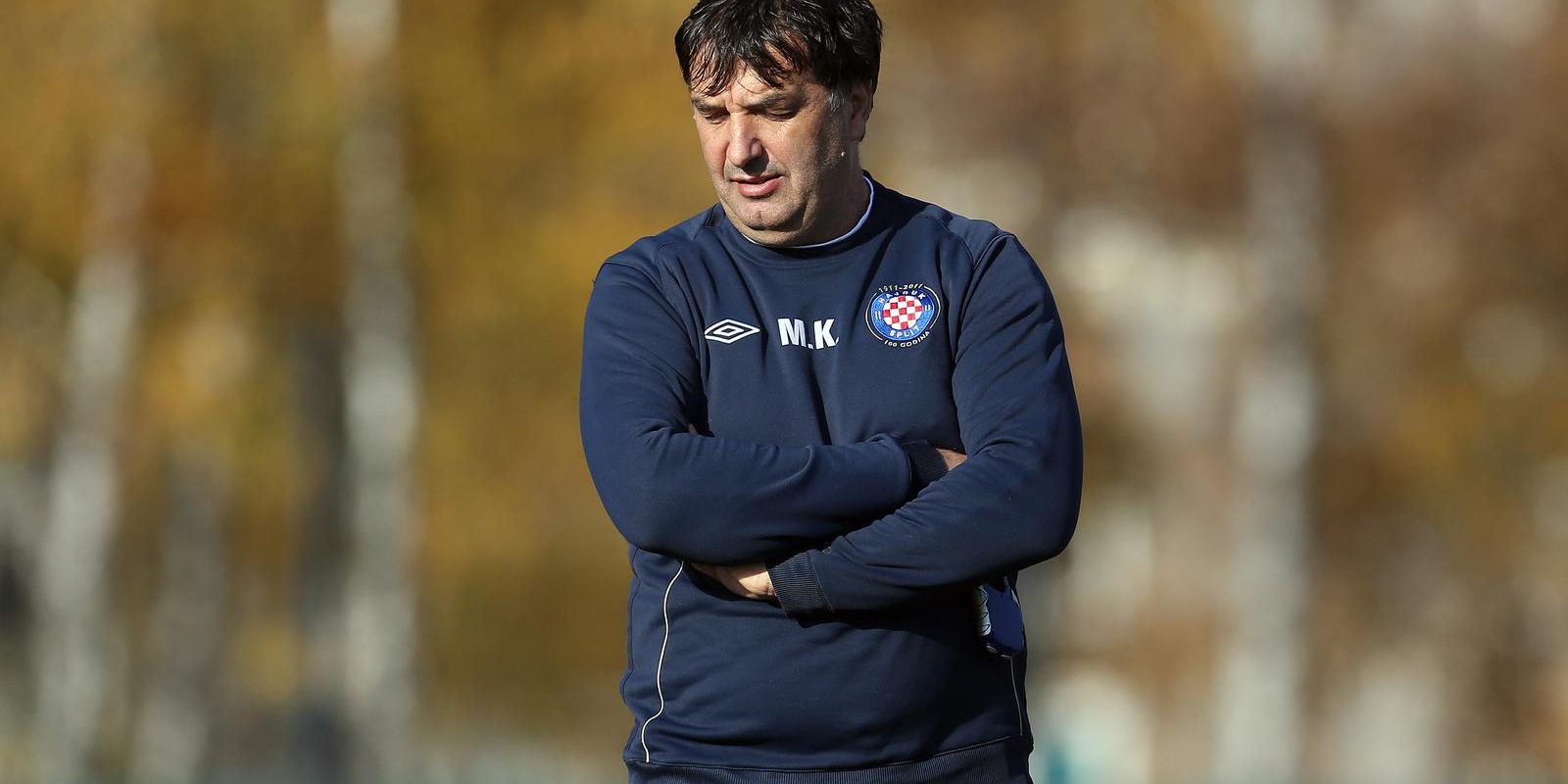 Zagreb: Trening nogometa�a Hajduka na terenima kampa Zagrebello