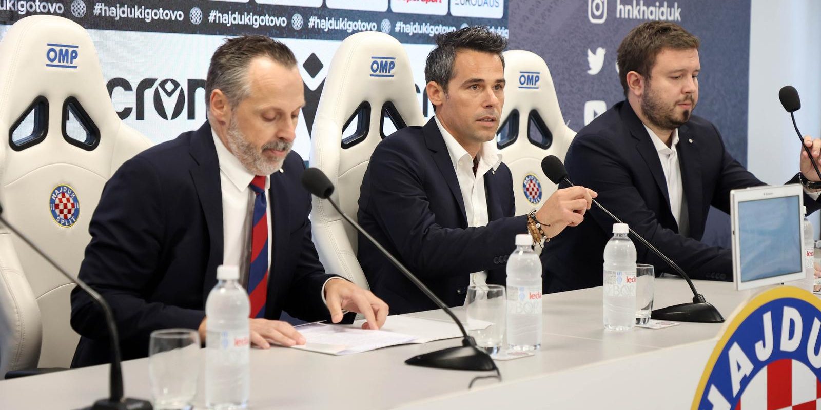 Split:  Mislav Karoglan predstavljen je kao novi trener Hajduka