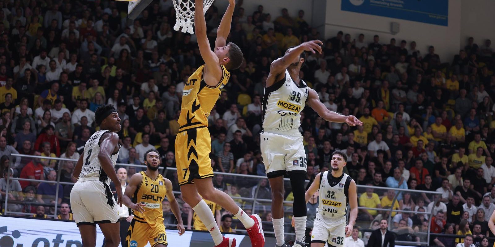 Split: KK Split i KK Partizan susreli se u utakmici ABA Lige