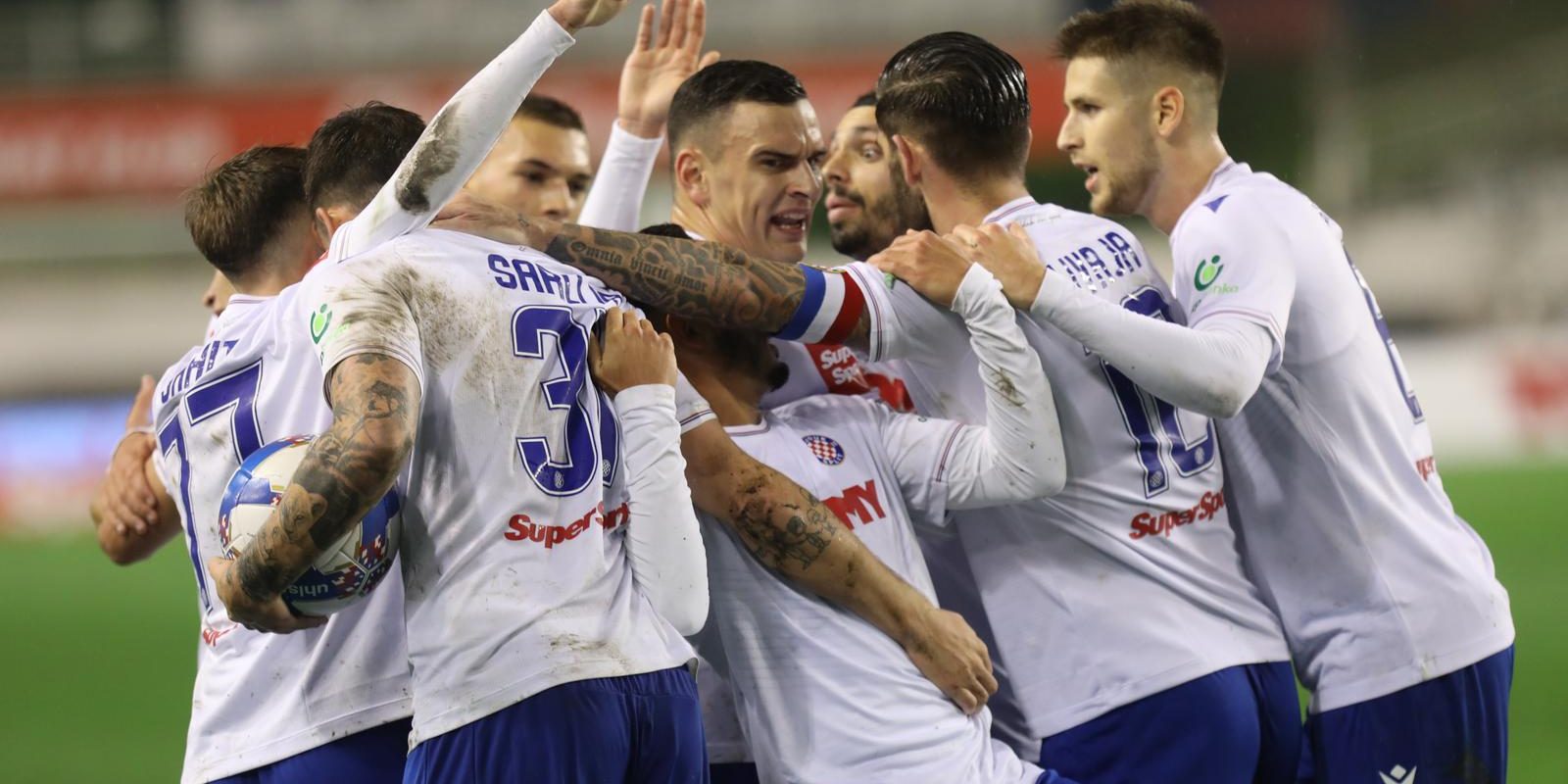Split: Susret HNK Hajduk i NK Varaždin u 15. kolu Prve HNK