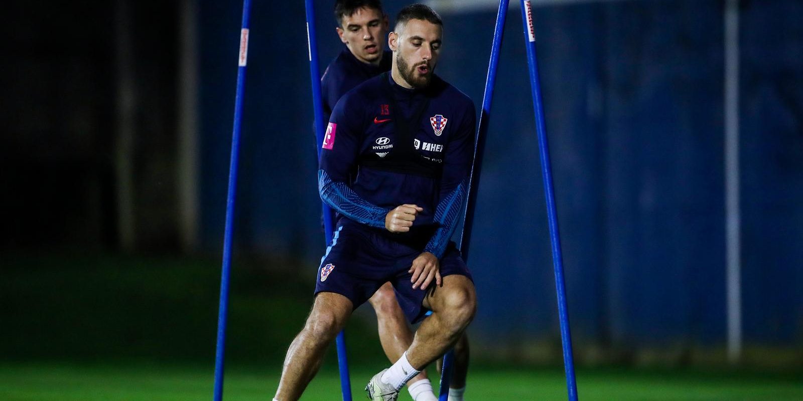 Zagreb: Trening nogometne reprezentacije na terenu Hitrec Kacijan