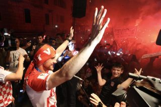 Nakon Splita, hrvatski reprezentativci otišli na doček u Imotski