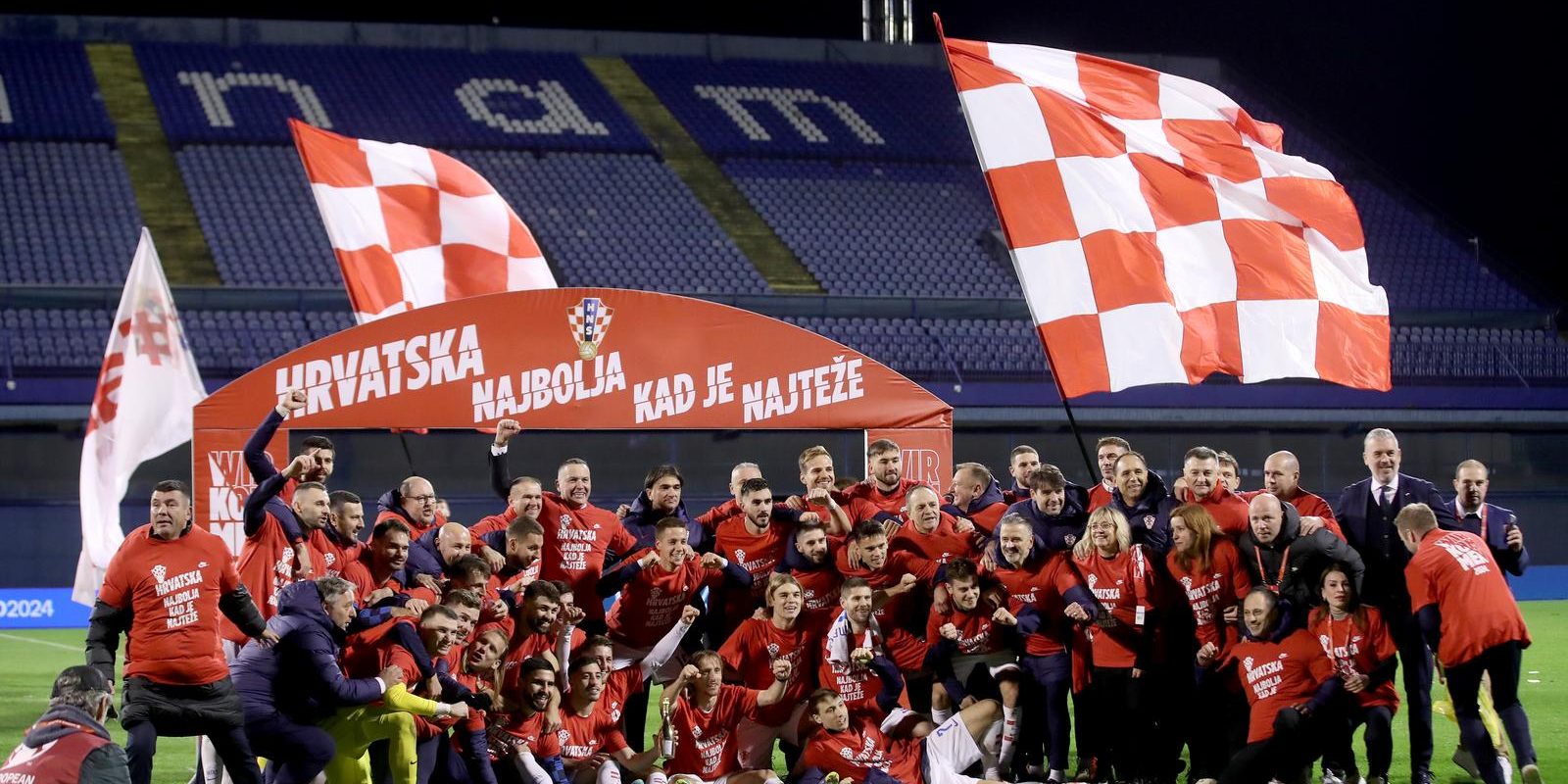 Zagreb: Hrvatska se plasirala na Europsko prvenstvo