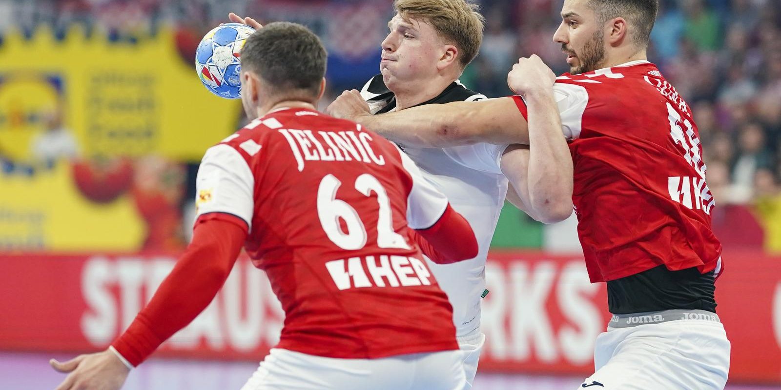 Mannheim: Hrvatska protiv Austrije na Europskom rukometnom prvenstvu