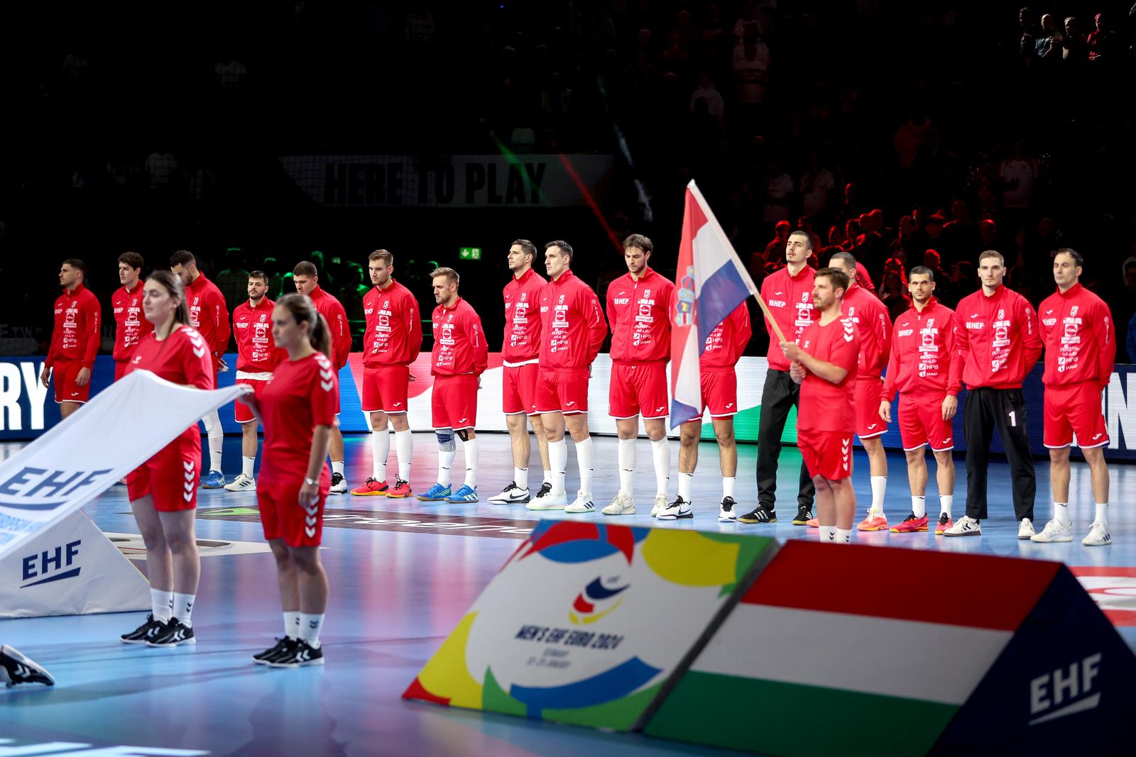 Koeln: Susret Mađarske i Hrvatske na Europskom prvenstvu u rukometu