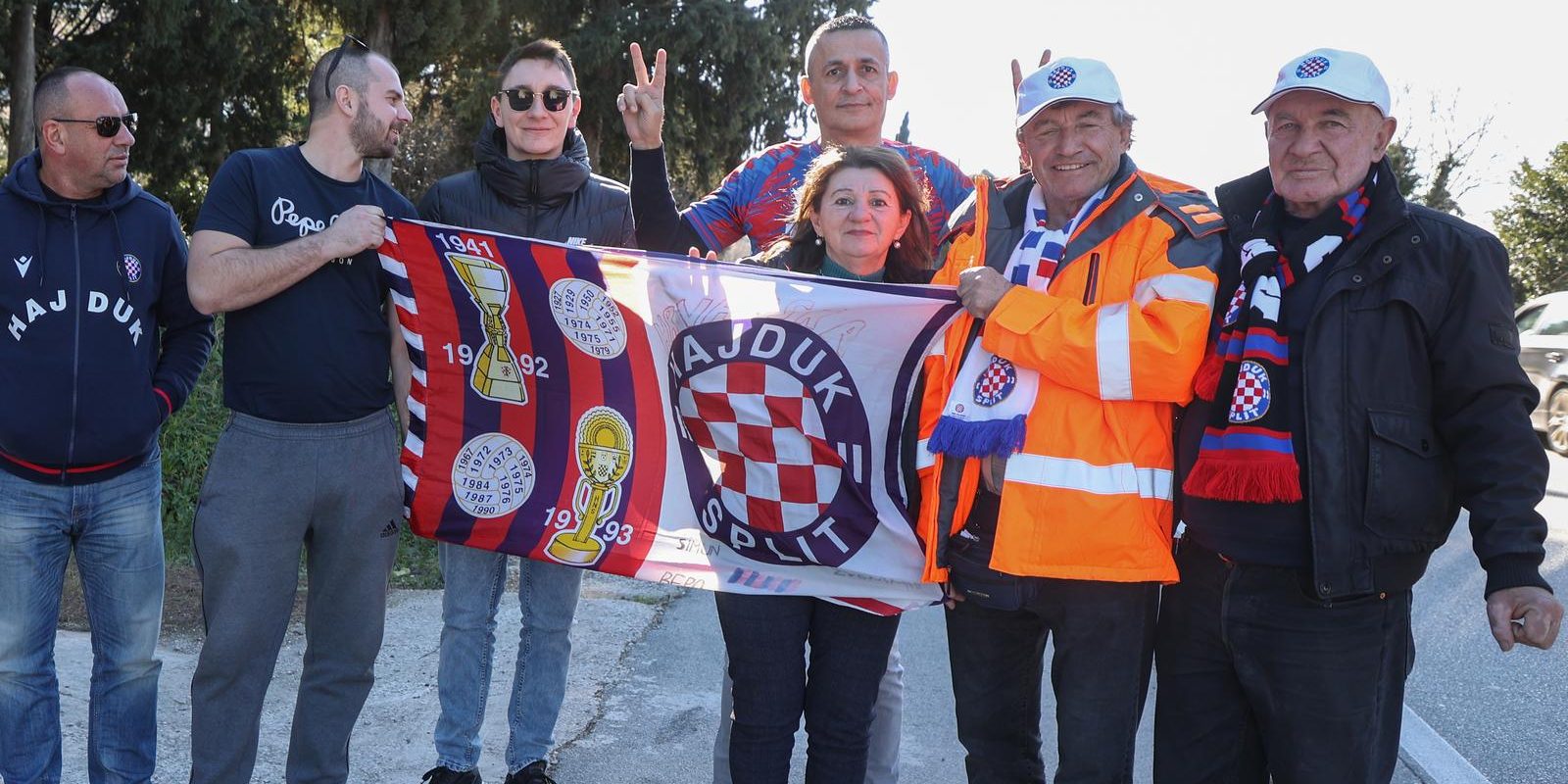 Ante Baraba koji iz Paljuva pješači zbog Perišića, stigao je u Split