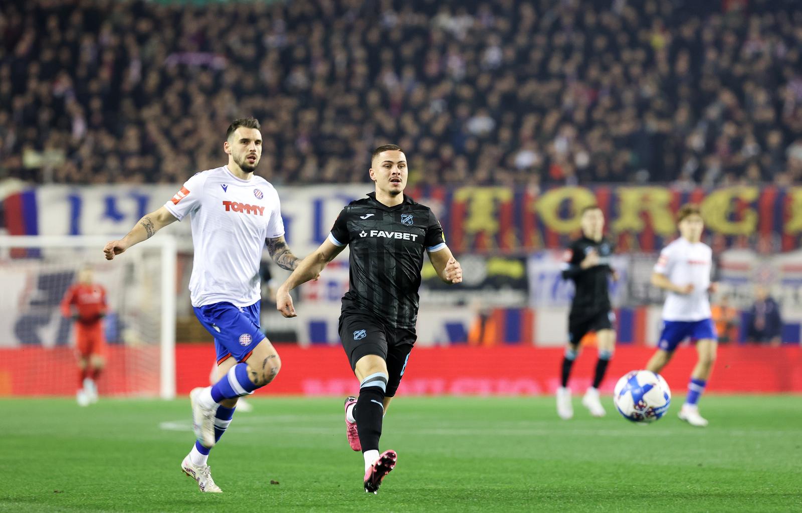 Split: Hajduk i Rijeka susreli se u utakmici 20. kola HNL-a