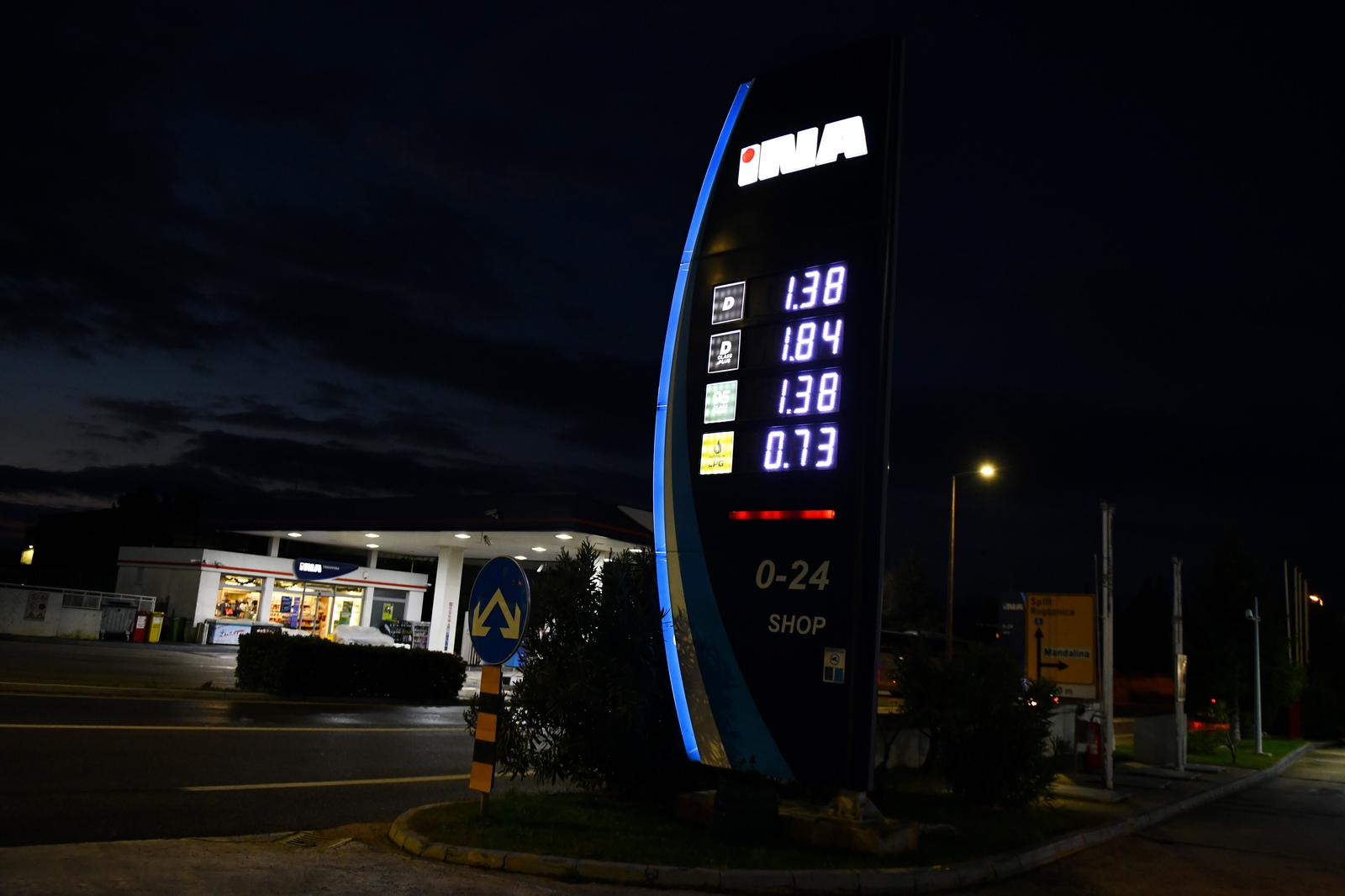 ibenik: Od pono?i na benzinskim postajama nie cijene goriva