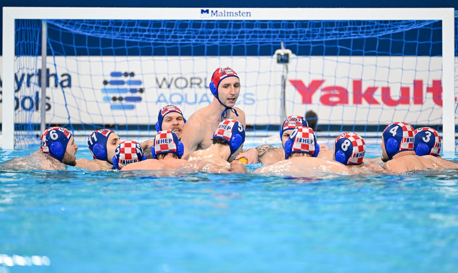 Susret Hrvatske i Italije u finalu Svjetskog prvenstva u vaterpolu