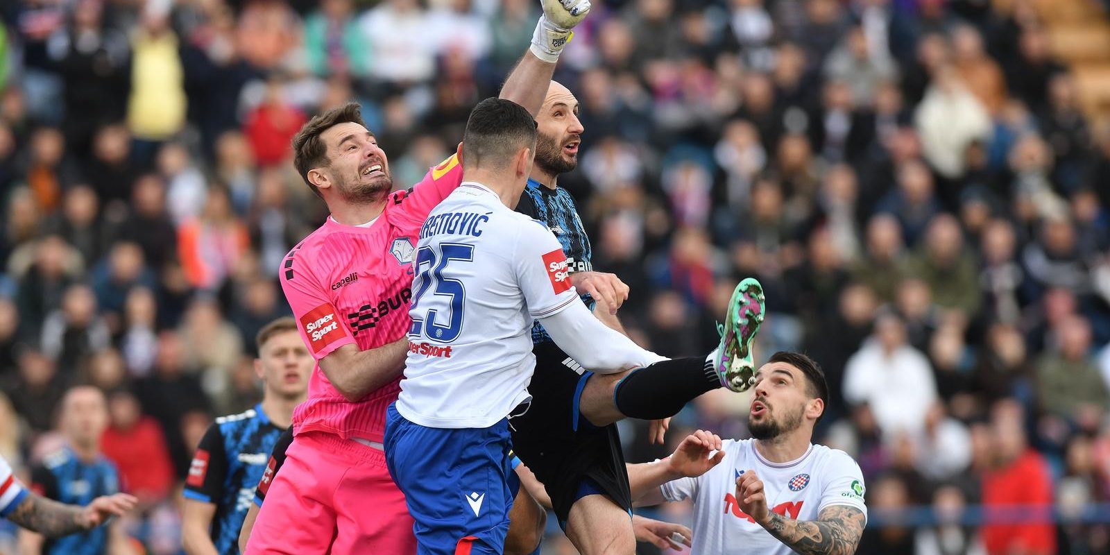 Varaždin: Utakmica NK Varaždina i Hajduka u 24. kolu SuperSport HNL-a