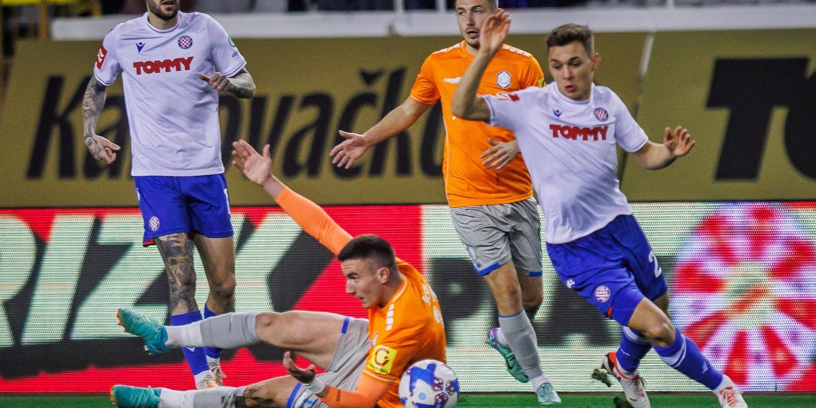 Split: Utakmica HNK Hajduk – NK Varaždin u četvrtfinalu Supersport Hrvatskog nogometnog kupa