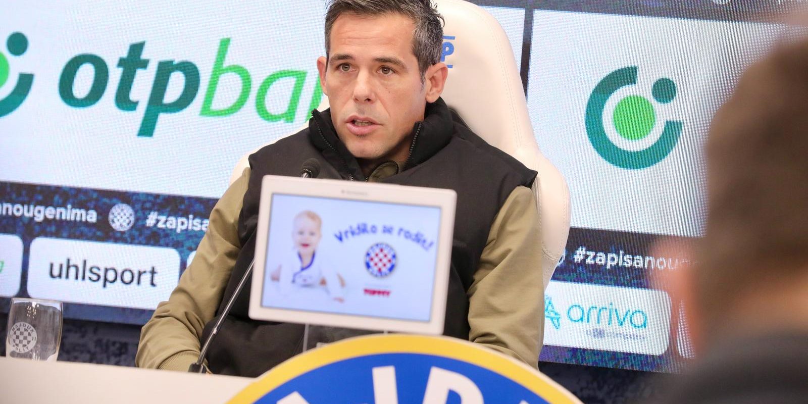 Split: Trener Hajduka Mislav Karoglan održao konferenciju uoči utakmice s GNK Dinamo