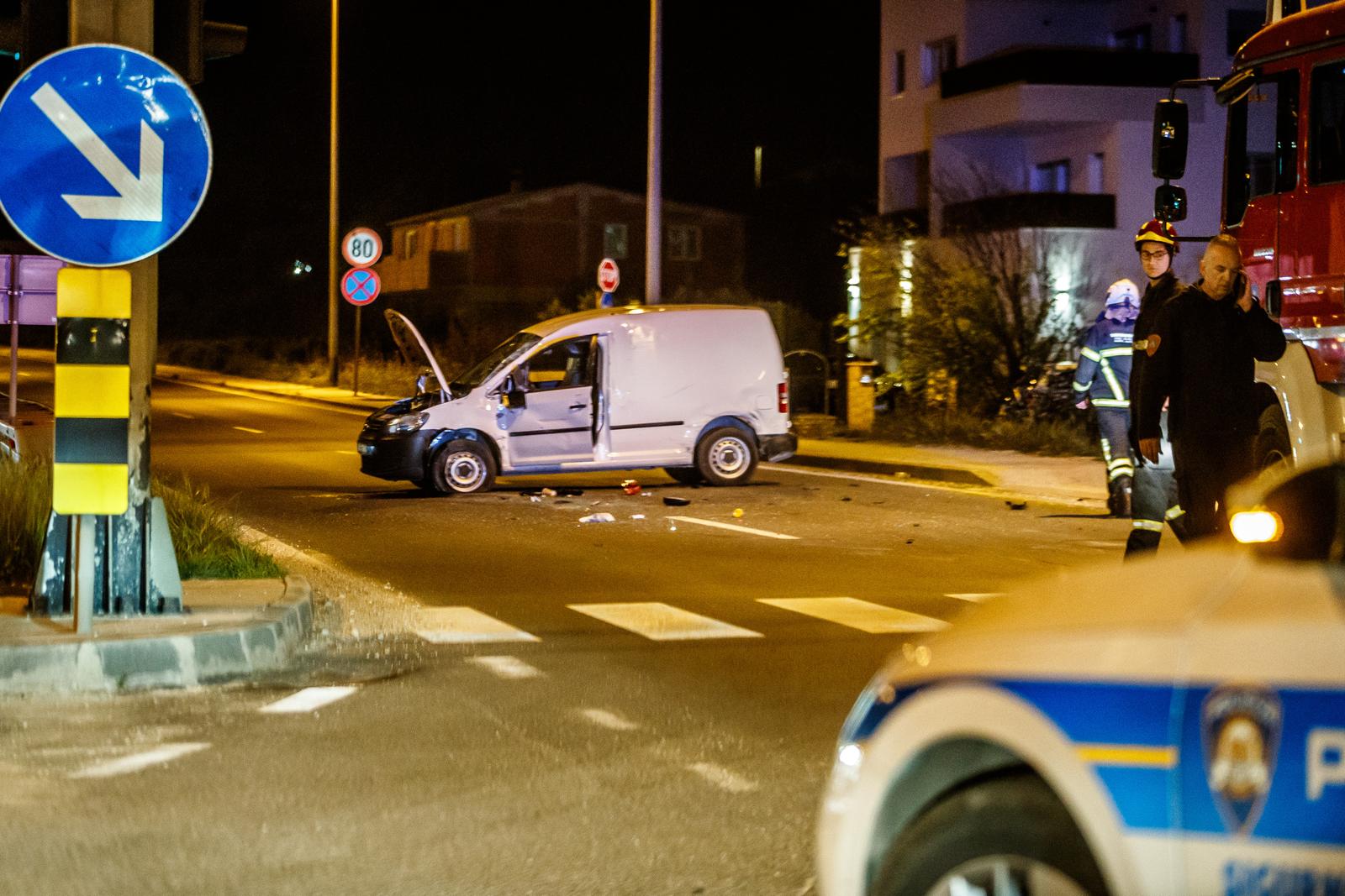 Sudar dvaju vozila na magistrali u Kaštel Sućurcu