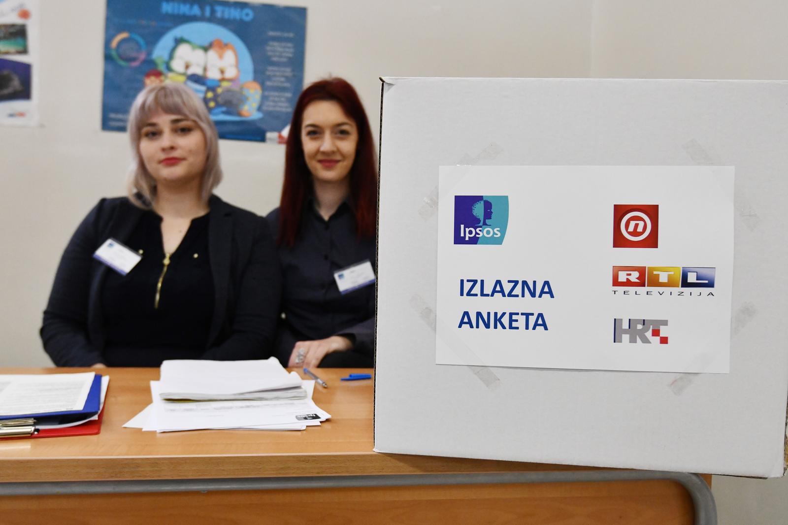 ibenik: tand sa izlaznim anketama na biralitu