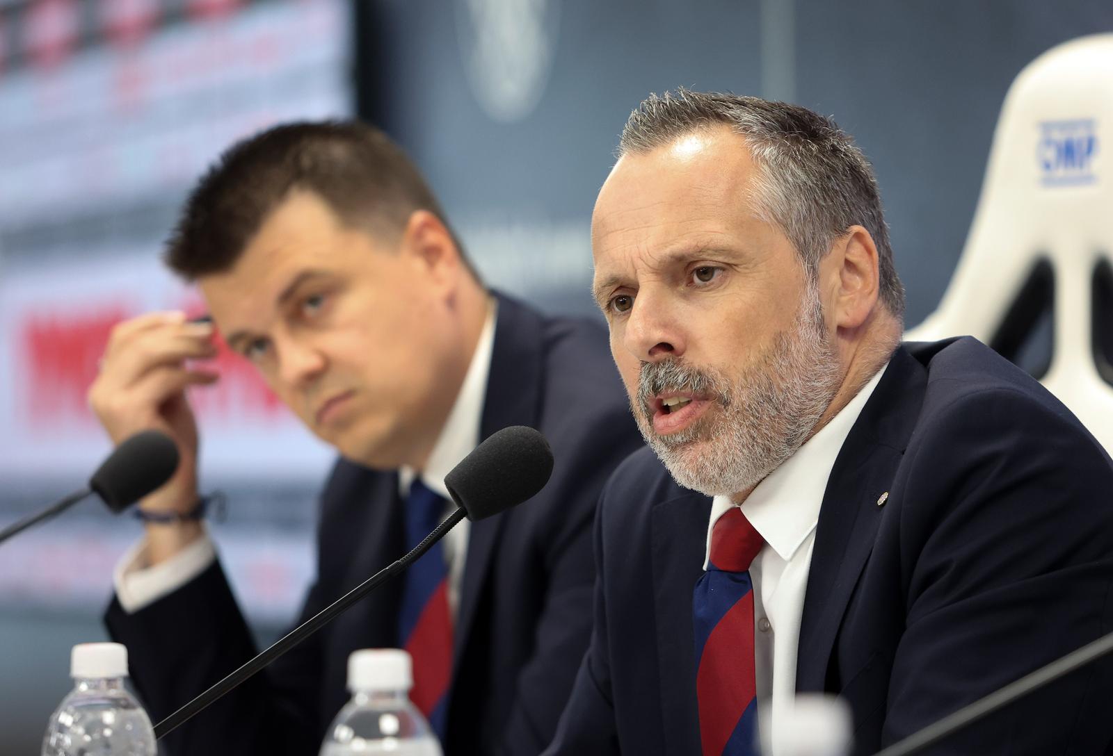 Split: Mislav Karoglan predstavljen je kao novi trener Hajduka